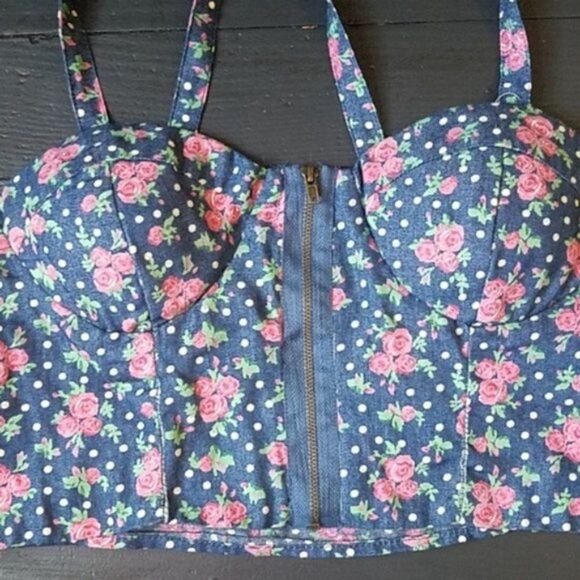 Poetry Floral crop top - Picture 4 of 7